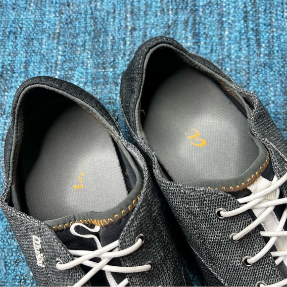 Olukai Nohea Moku Men's Slip On Casual Sneakers Shoes in Dark Shadow - Picture 5 of 9